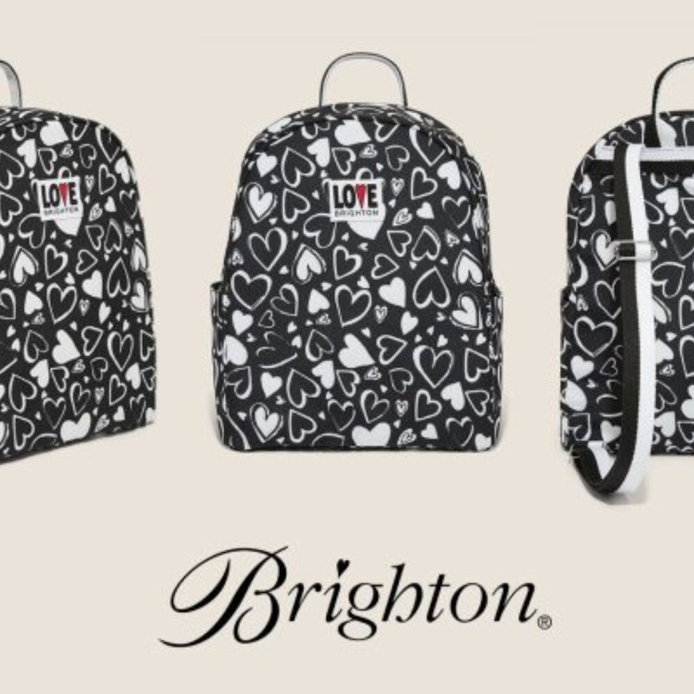 Brighton Endless Love Hearts a Flutter Backpack NWT - Never removed packaging!